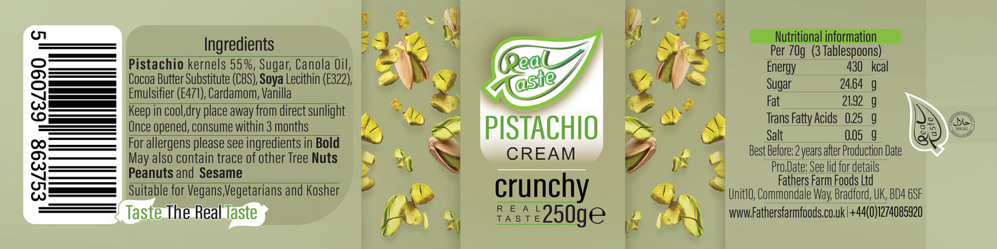 Pistachio Cream Crunchy - 250g