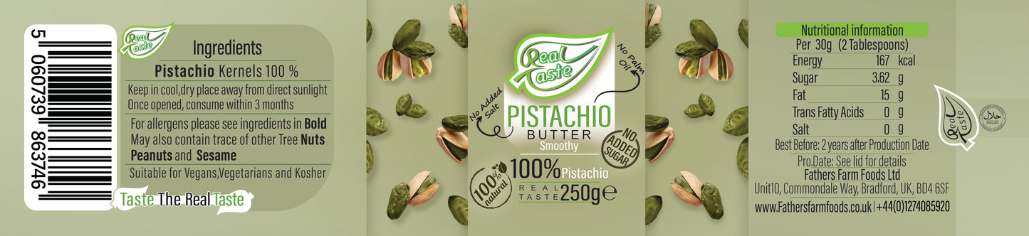 Pure Pistachio Paste- 250g