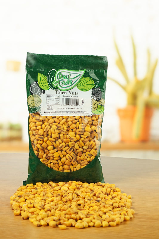 Real Taste Toasted Salted Corn – Crunchy Savoury Vegan Snack UK