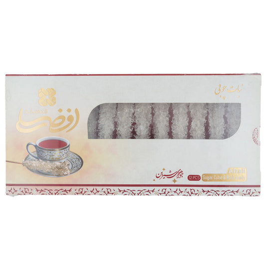 Real Taste Crystal Rock Candy Sticks 12pcs – Elegant Tea Sweets UK