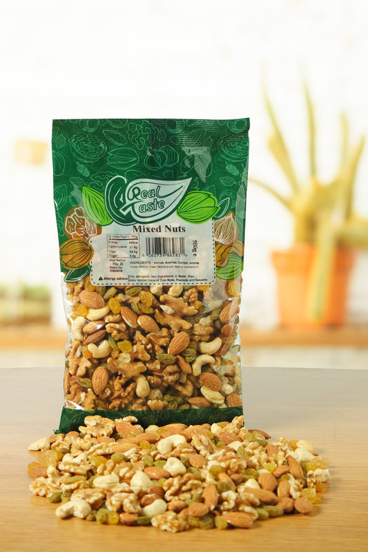 Real Taste Mixed Nuts – Premium Selection of Almonds, Cashews, Pistachios and More