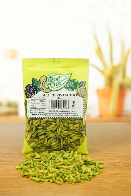 Sliced Pistachio kernel